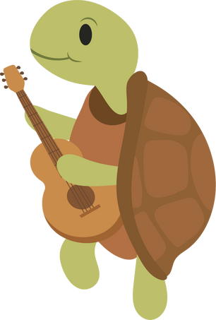 Vector Cartoon Jazz Animal